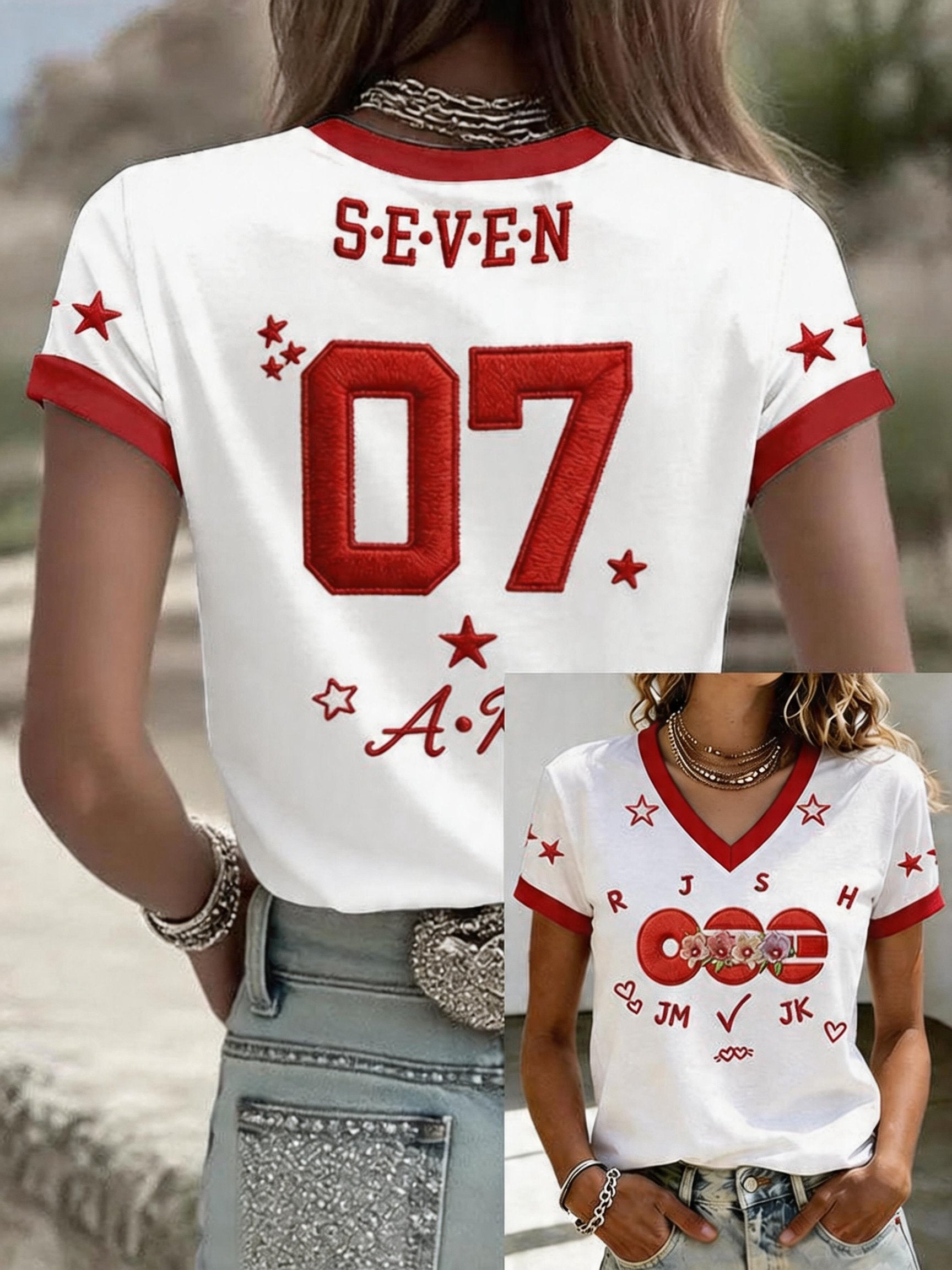 Women's Music Art Print T-shirt