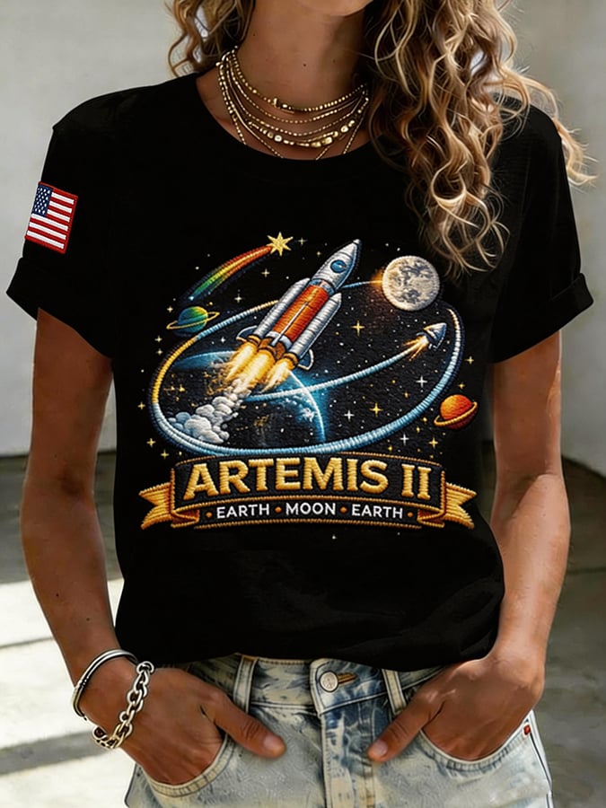 Women's Artemis II Mission Short-Sleeve T-Shirt