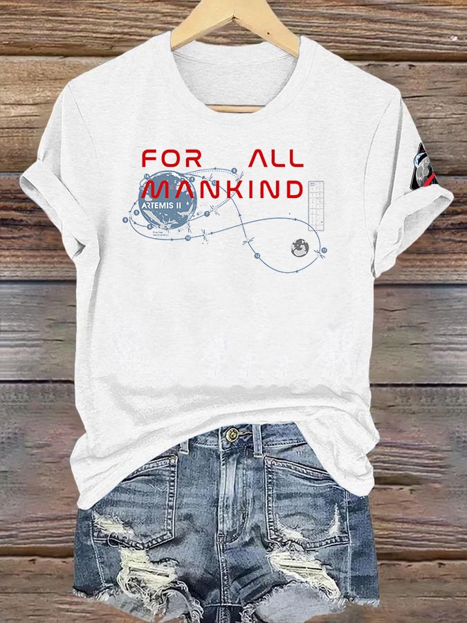 Women's  FOR ALL MANKIND Print T-Shirt