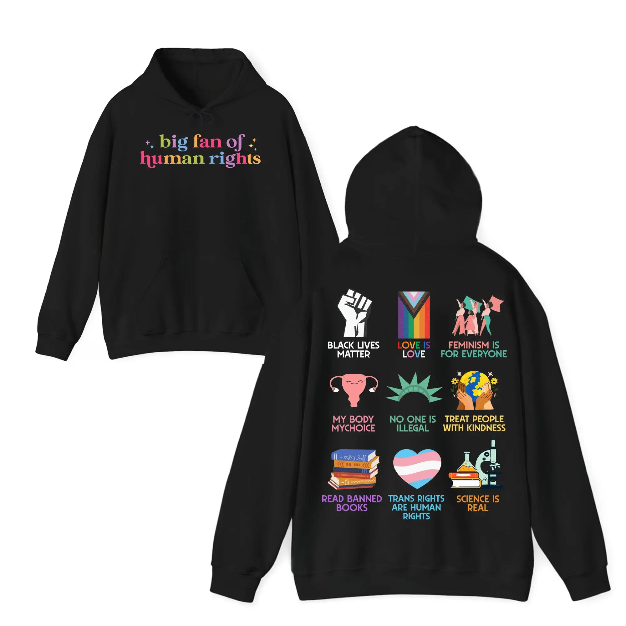 Big Fan Of Human Rights shirt, Human Rights shirt, Equality For All T-shirt/Sweatshirt/Hoodie