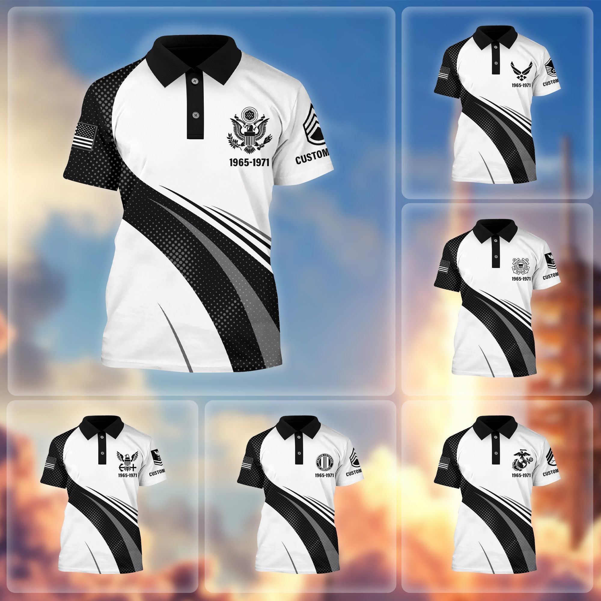 Premium Women Veterans Polo Shirt CPVC130510, Gift for Female Veterans