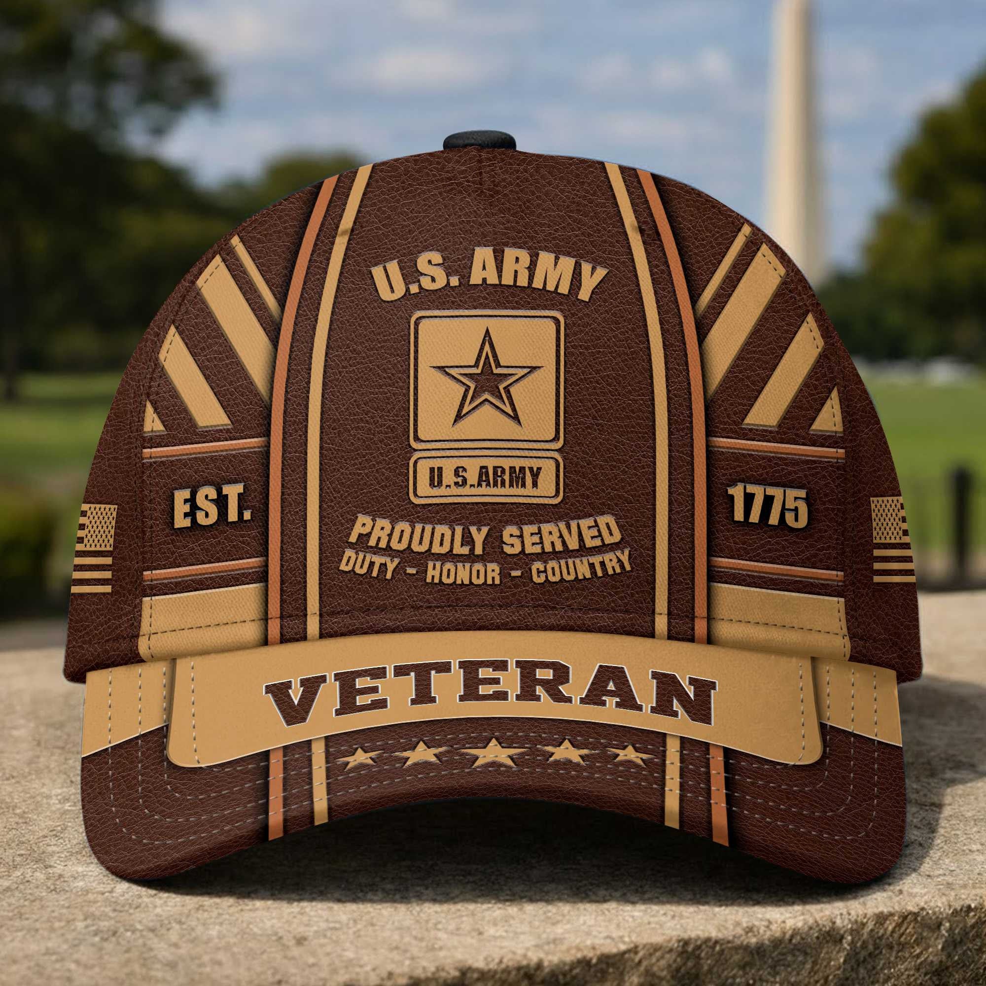 Premium US Veterans Baseball Hats CPHN150511, Gifts for US Veterans, Gifts on Veterans Day, Father's Day.