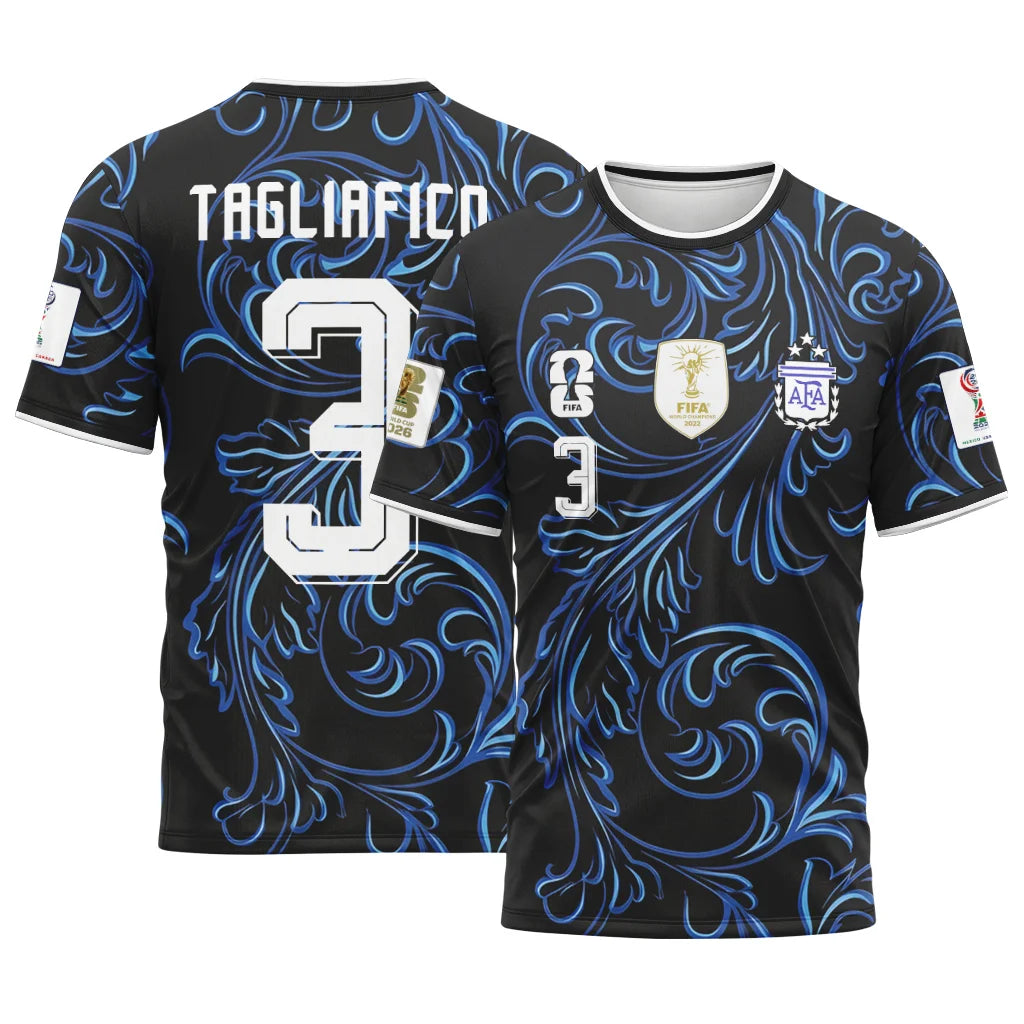 Tagliafico 3 2026 World Cup Argentina Away AOP T-Shirt