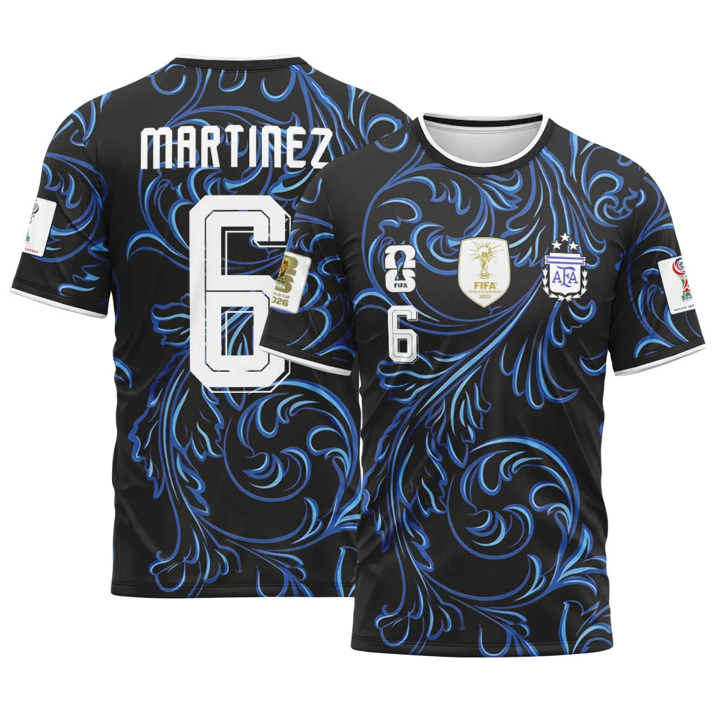 Lisandro Martínez 6 2026 World Cup Argentina Away AOP T-Shirt