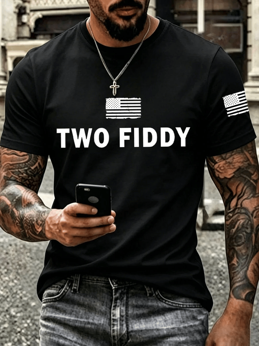 Men's USA 1776-2026 Print T-shirt