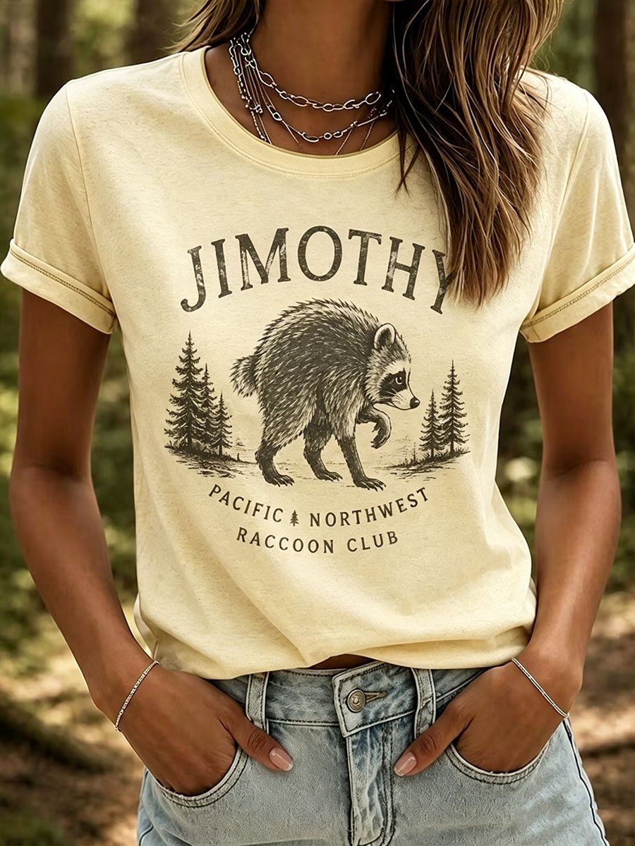 Women's Jimothy Raccoon T-Shirt