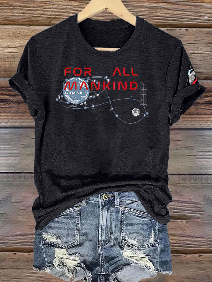 Women's  FOR ALL MANKIND Print T-Shirt