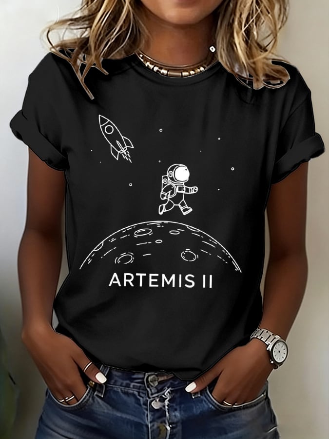 Women's Print Casual T-Shirt