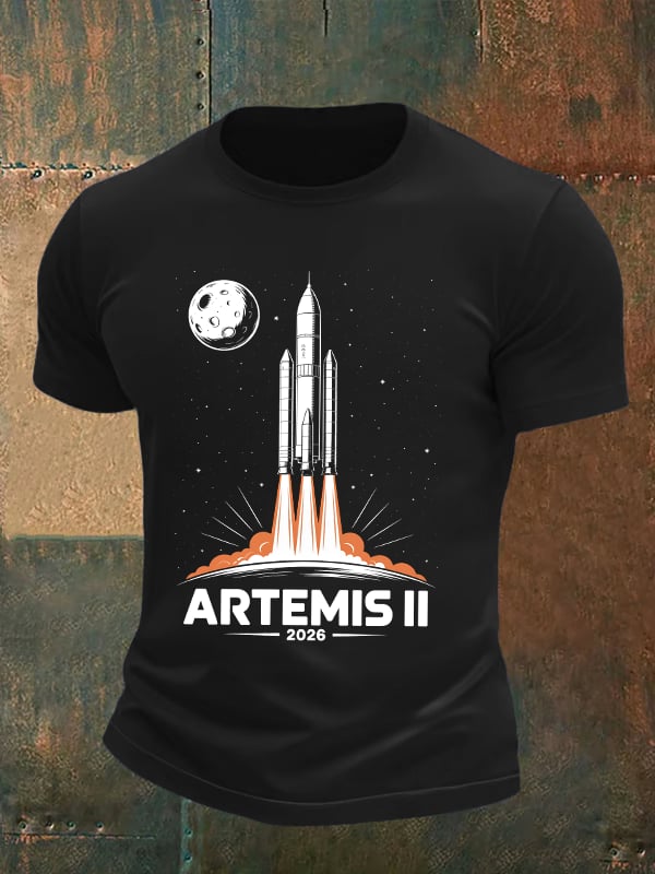 Men's  ARTEMIS II  Print T-Shirt