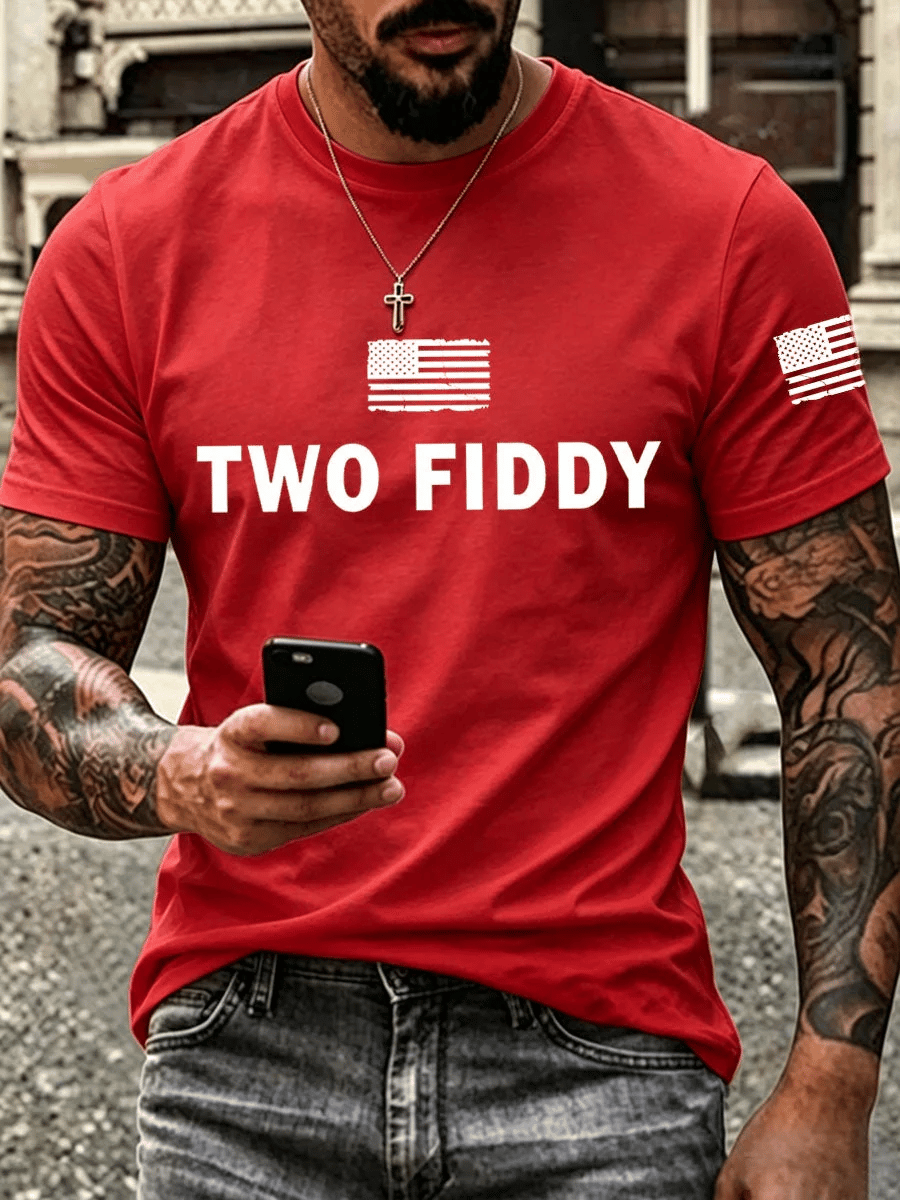 Men's USA 1776-2026 Print T-shirt