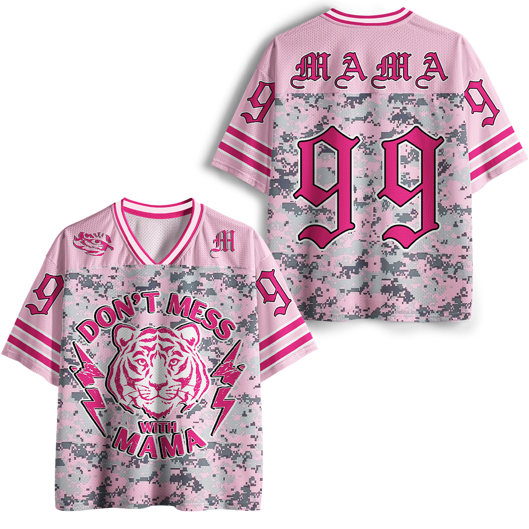 Vintage Don't Mess With Mama Mesh Jersey