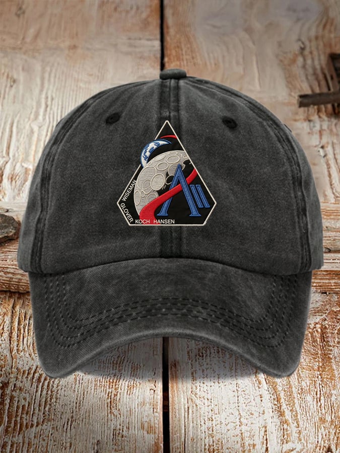 Men's and women's rocket  printed hats