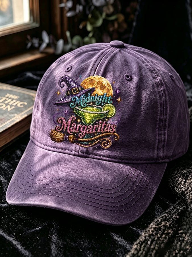 Unisex Midnight Margaritas Printed Hat