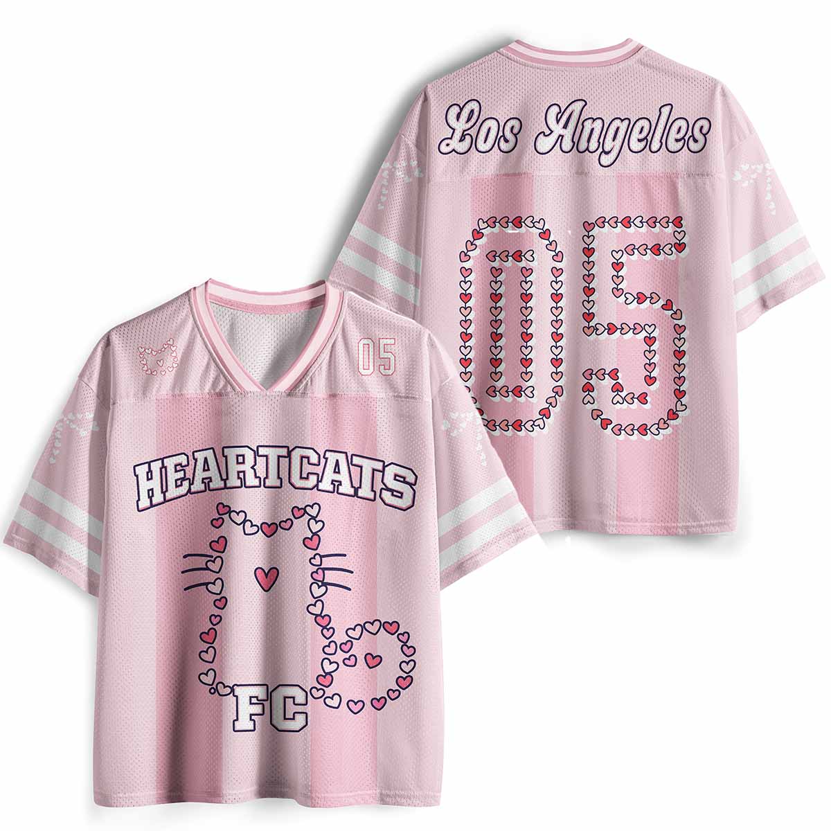 Vintage Heartcat Mesh Jersey