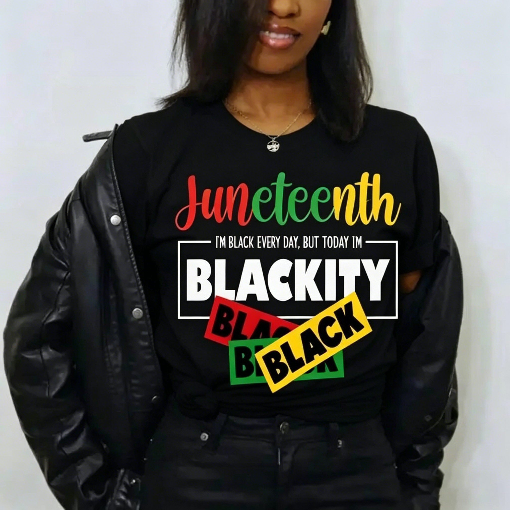 Unisex Juneteenth 1865 Hot Stamped T-Shirt