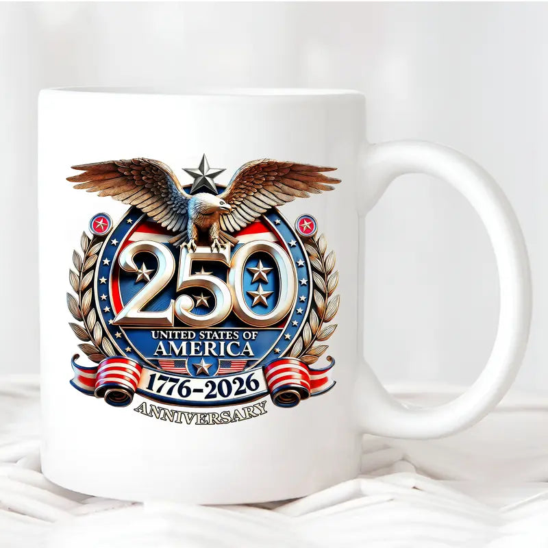 USA 250 Years Anniversary Mug