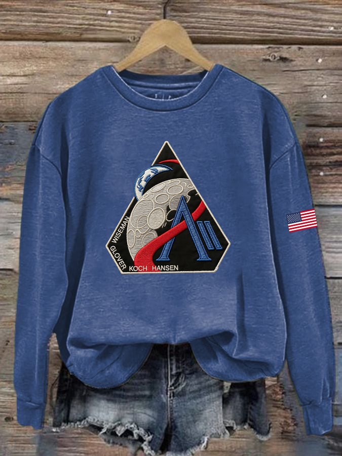 Women's rocket Print Sweatshirt