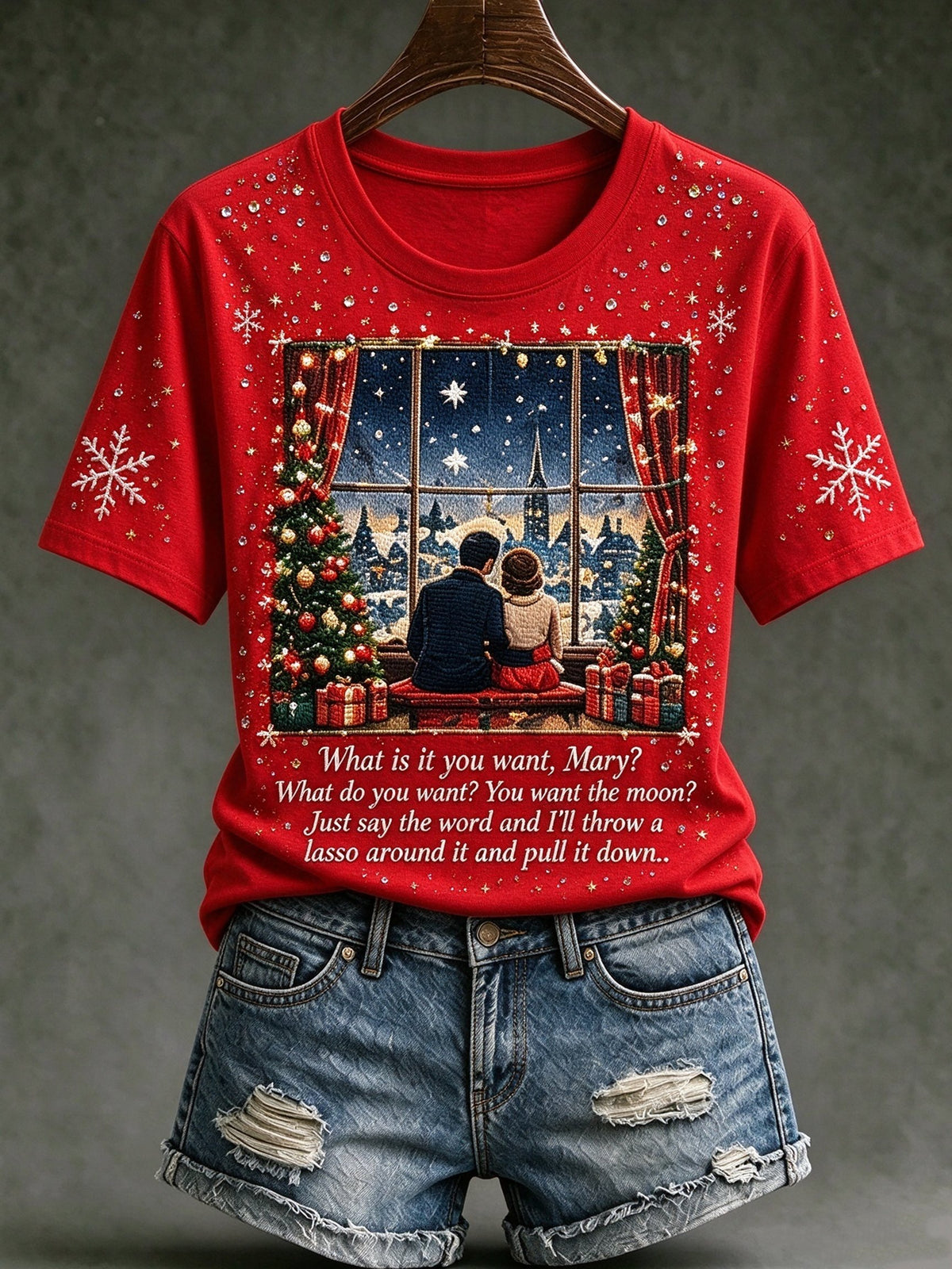 Women's Film and TV Drama Enthusiast Leisure Print Top