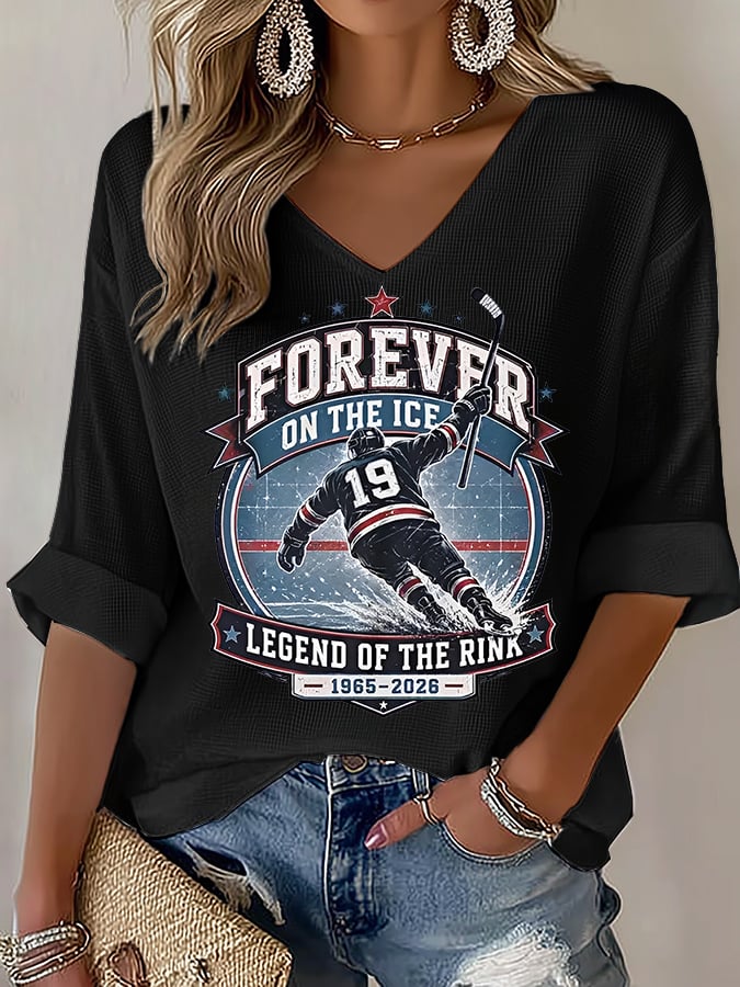 Women's  Forever On The Ice, Legend of the Rink T-Shirt