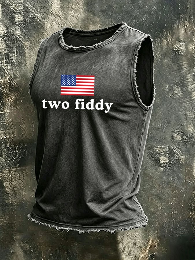 Men'S Casual Printed Vest