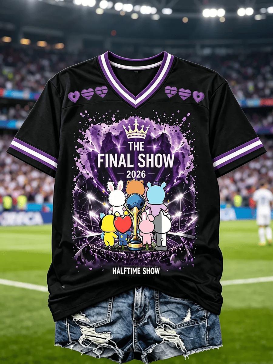 Women's Retro WC2026 Final Halftime Show Print T-Shirt