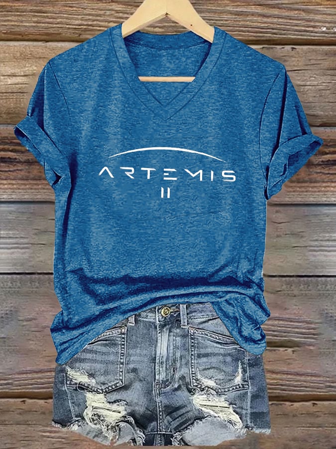 Women's rocket Print T-Shirt