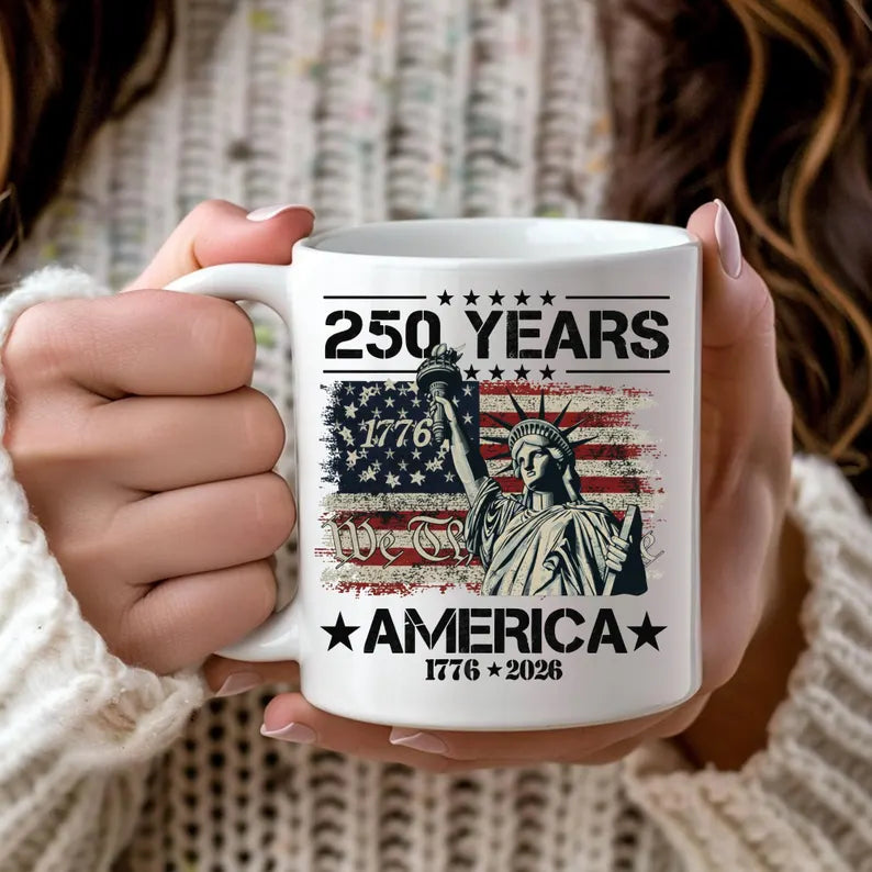 USA 250th Anniversary Mug