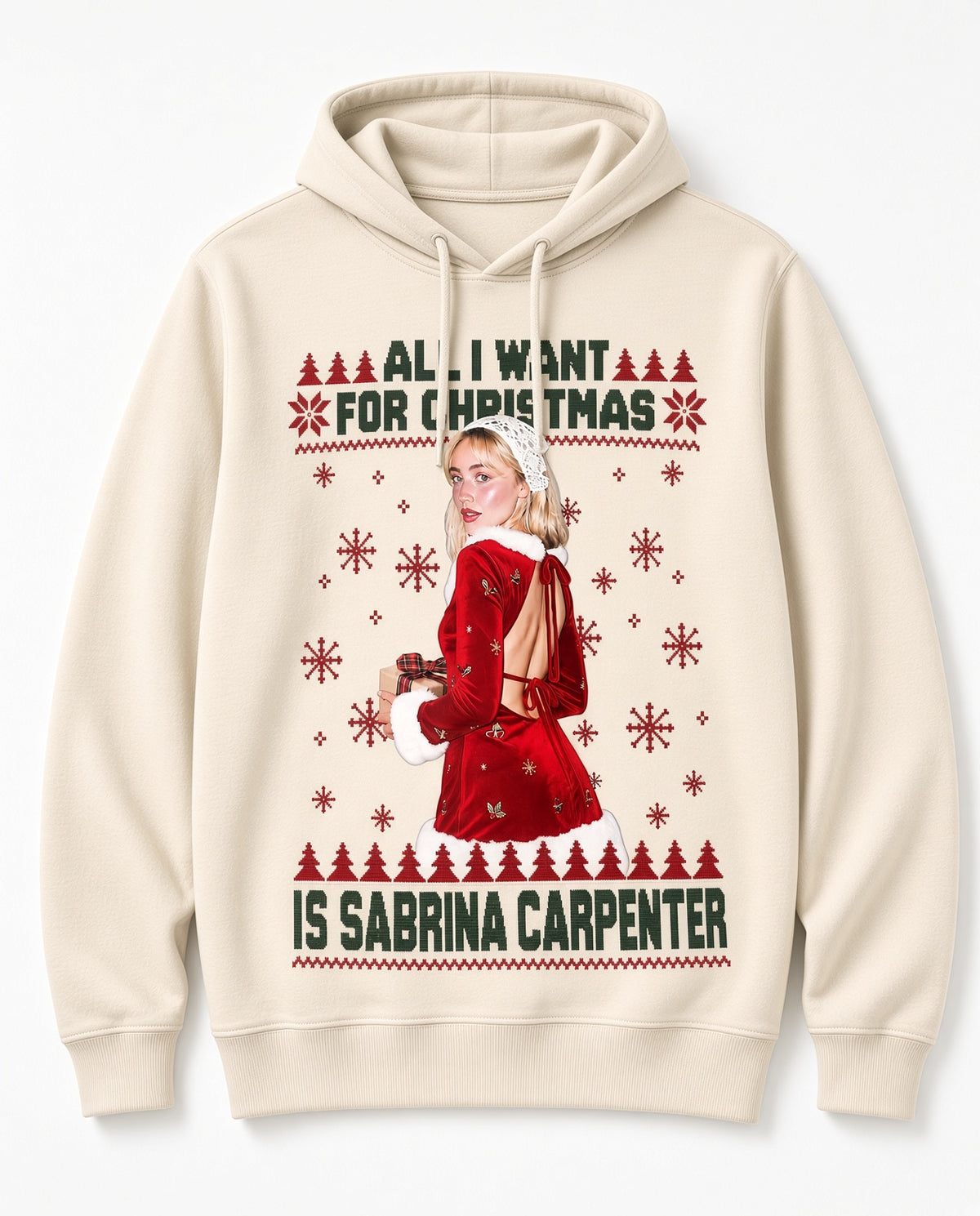 Unisex All I Want for Christmas Hoodie – The Perfect Holiday Gift for Pop Music Fans 🎄🎁🎁