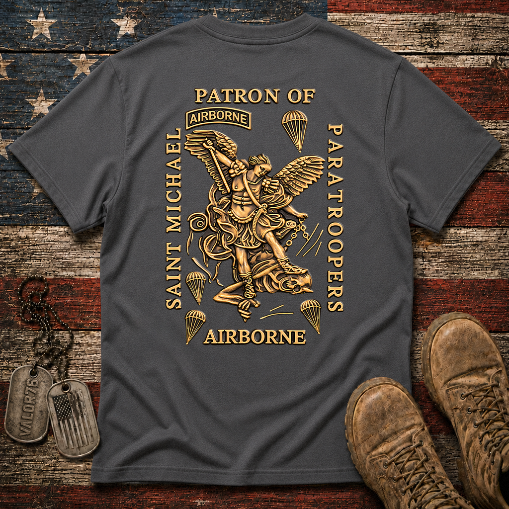 Saint Michael Patron Of Paratroopers Classic Tee