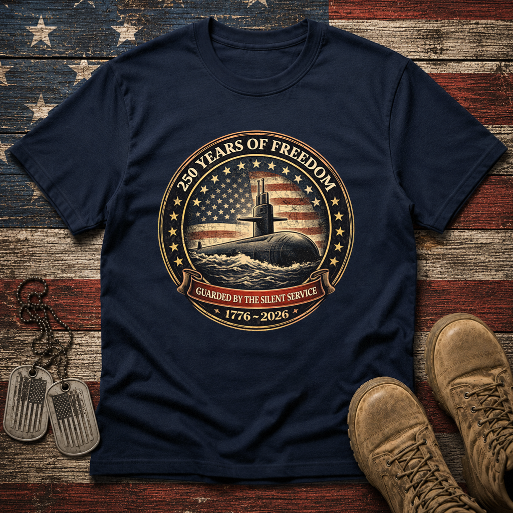 America 250 Navy Submarine Classic Tee
