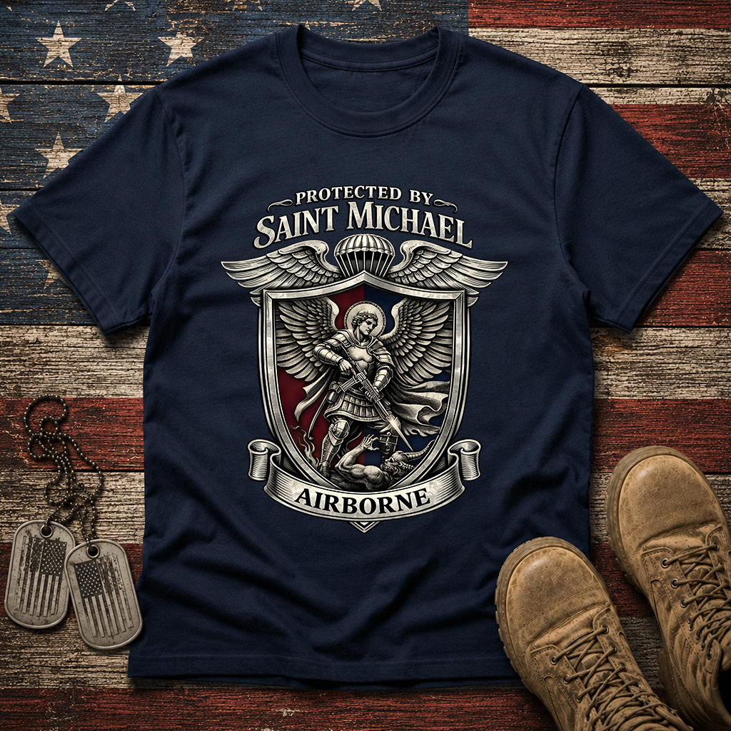 Airborne St Michael Patron Classic Tee