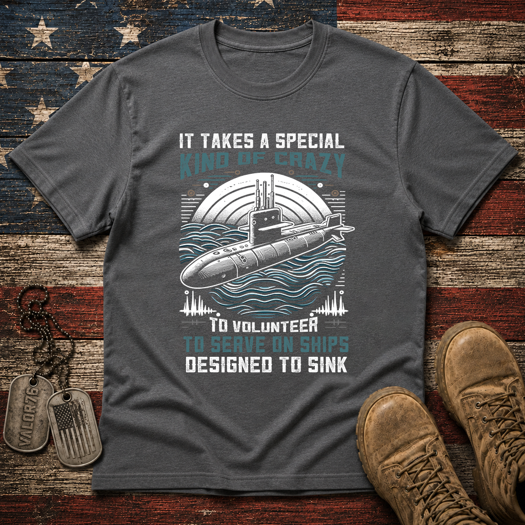 Navy Submarine Classic Tee
