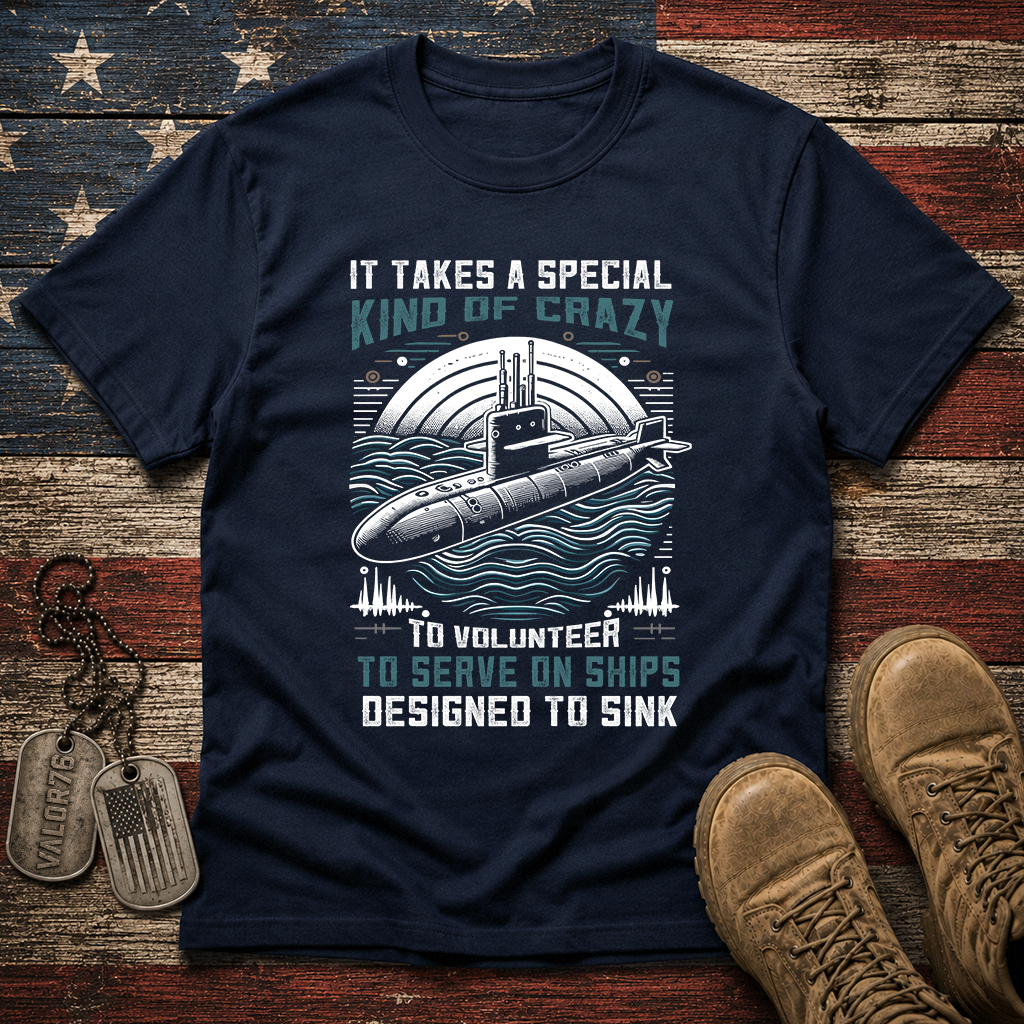 Navy Submarine Classic Tee