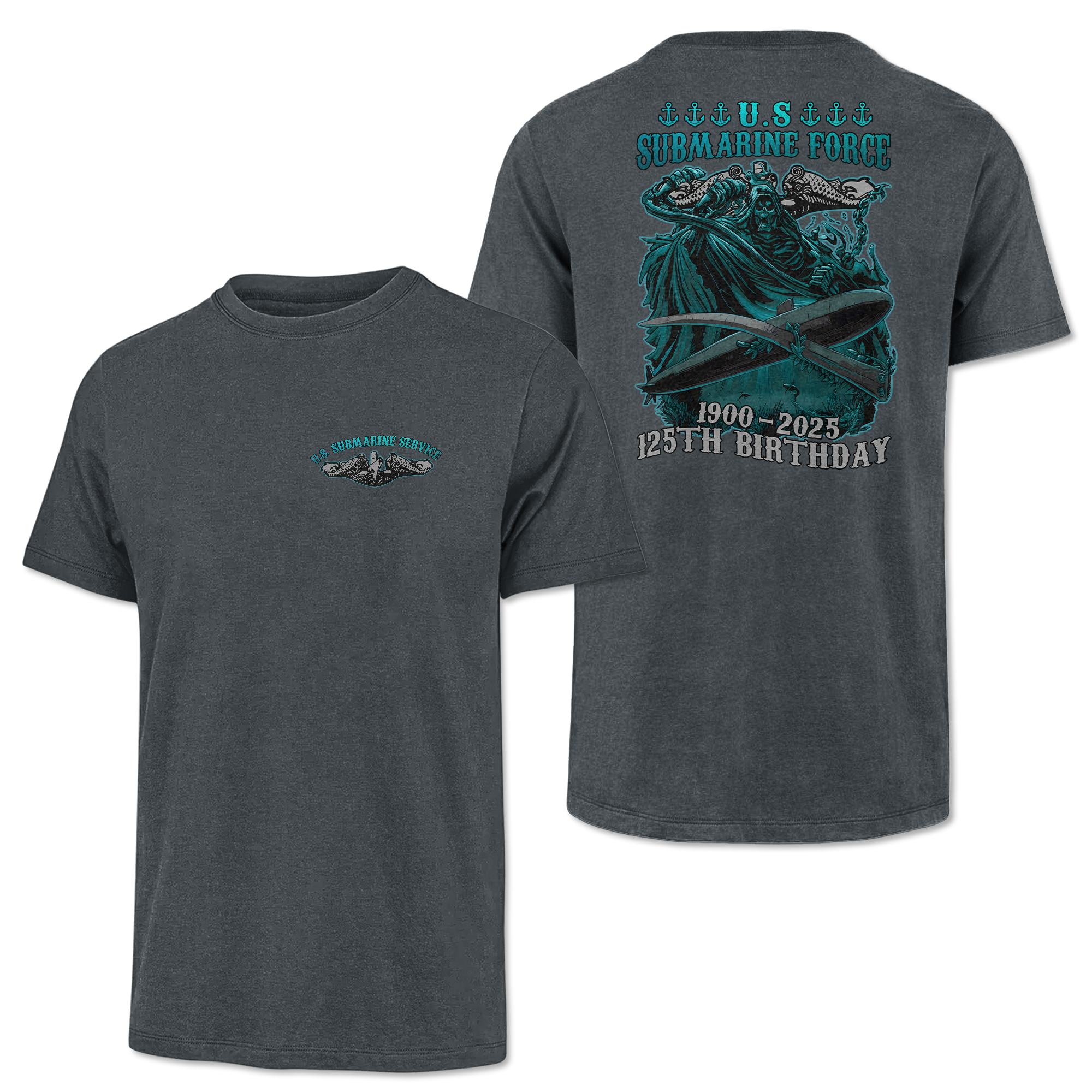 Navy Submarine 125th Birthday Classic Tee