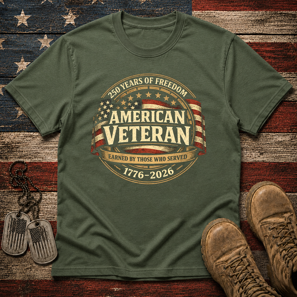 America 250 American Veteran Classic Tee