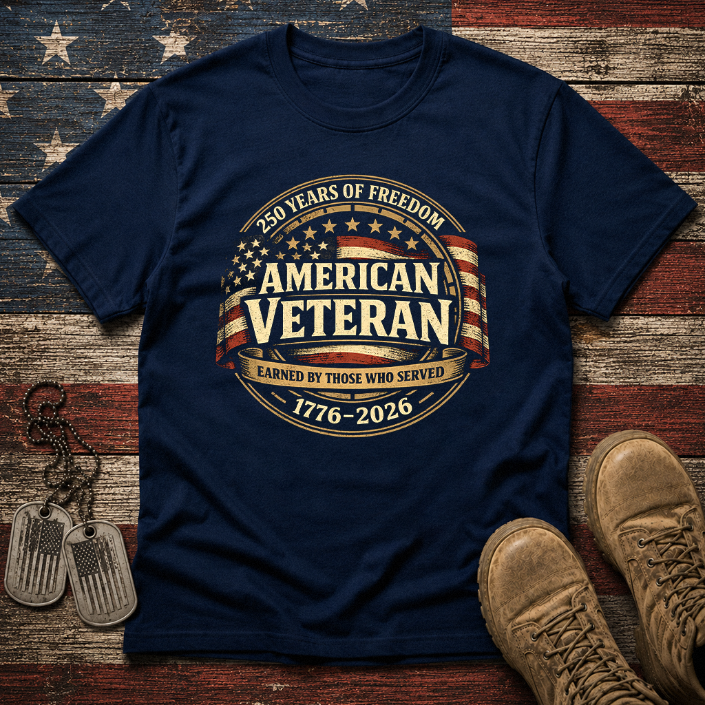 America 250 American Veteran Classic Tee