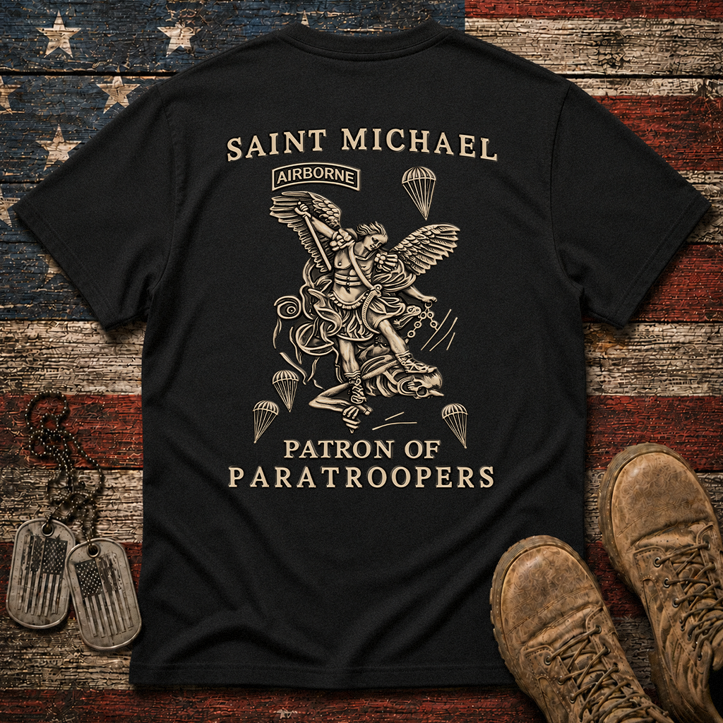 Airborne St Michael Patron Classic Tee